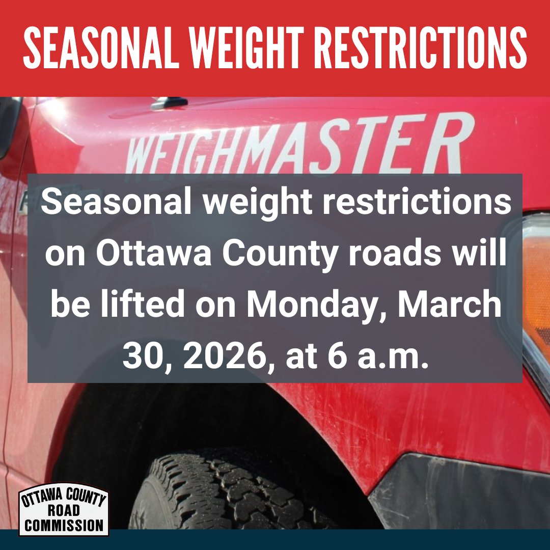 Ottawa County Road Commission tweet media