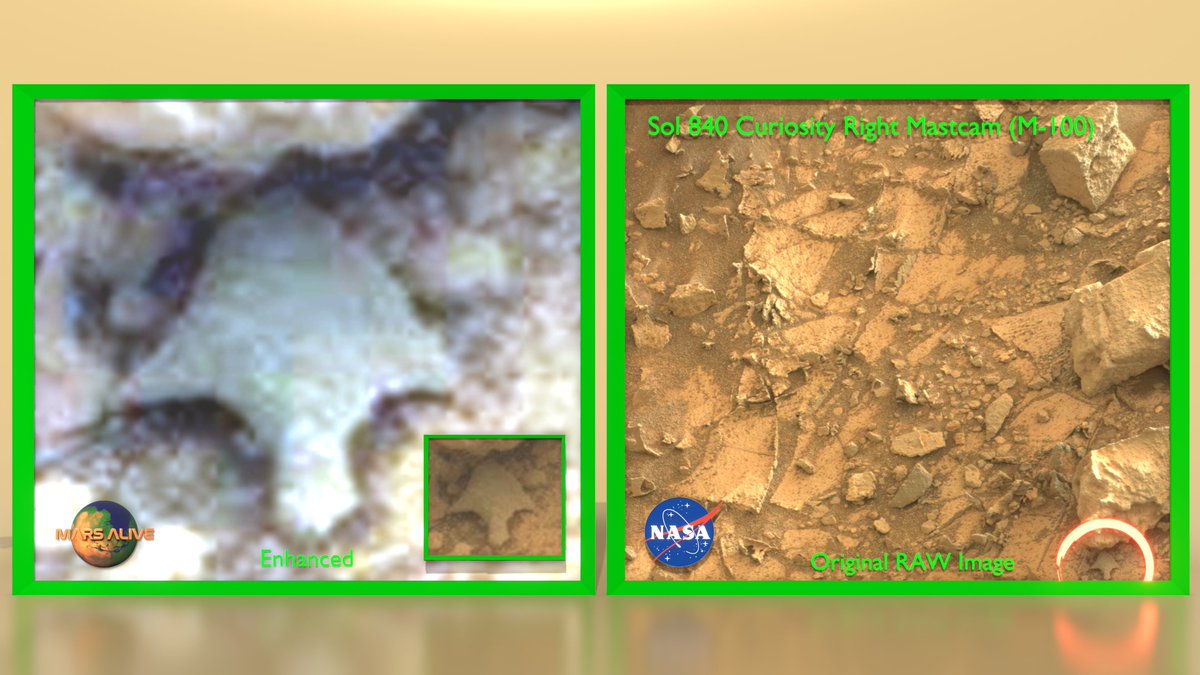 X_MARS_ALIVE's tweet image. Possible Ancient Arrowhead or Fossilized Fish on Mars?
#NASA #NASAJPL #Mars #Fossil #Fish #Space #News #Disclosure #Alen #Martian #Anomaly #Ancient #Arrowhead