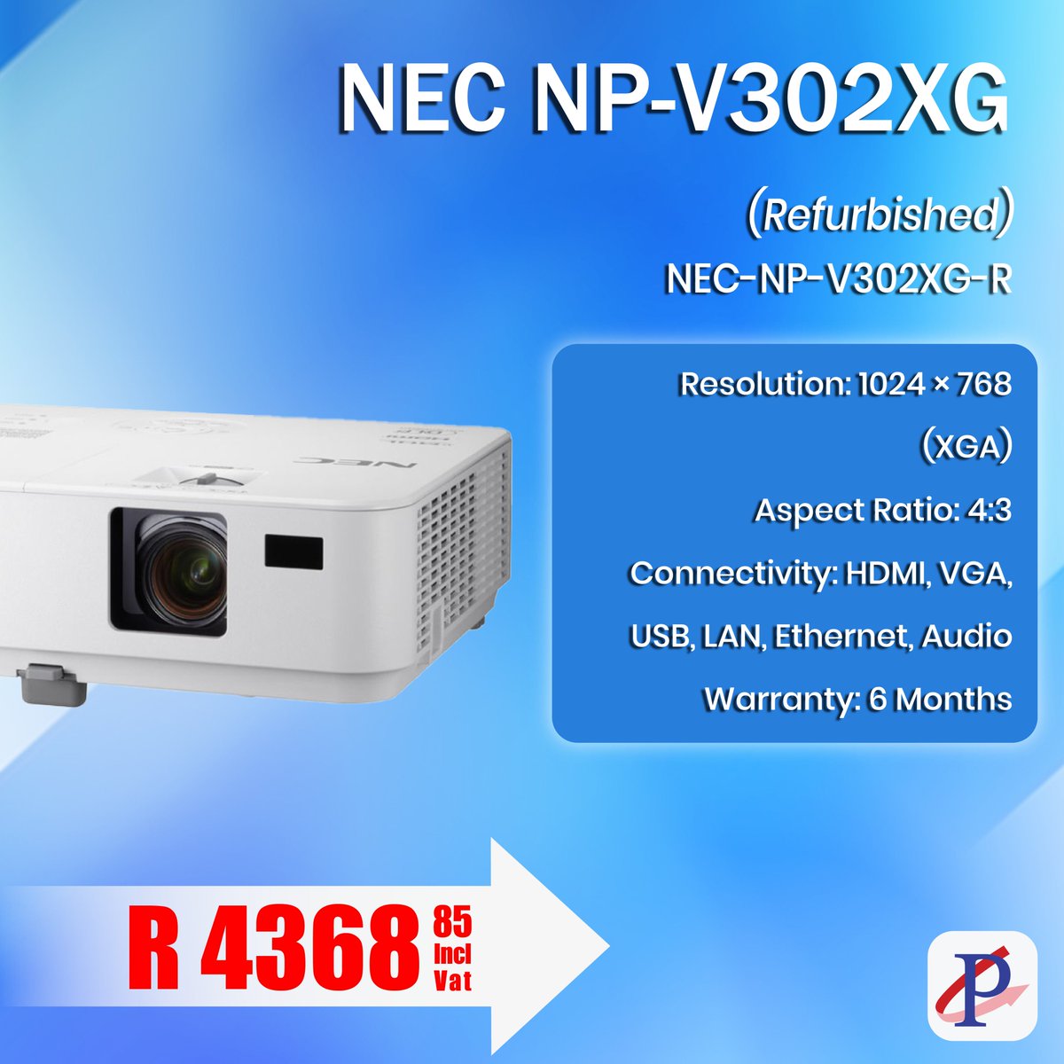 Partserve's tweet image. Big visuals for better communication!
Keep your audience engaged with quality visuals and get a reliable projector today.

👉 Click the link below to shop projectors now!
shop.partserve.co.za

#NEC #Projectors #OfficeTech #VisualDisplay #Deals #Refurbished #New #Partserve