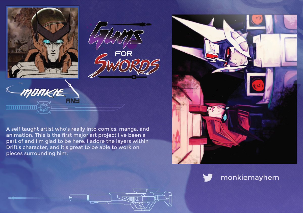 Guns For Swords 🔜 A Drift Fanzine! tweet media