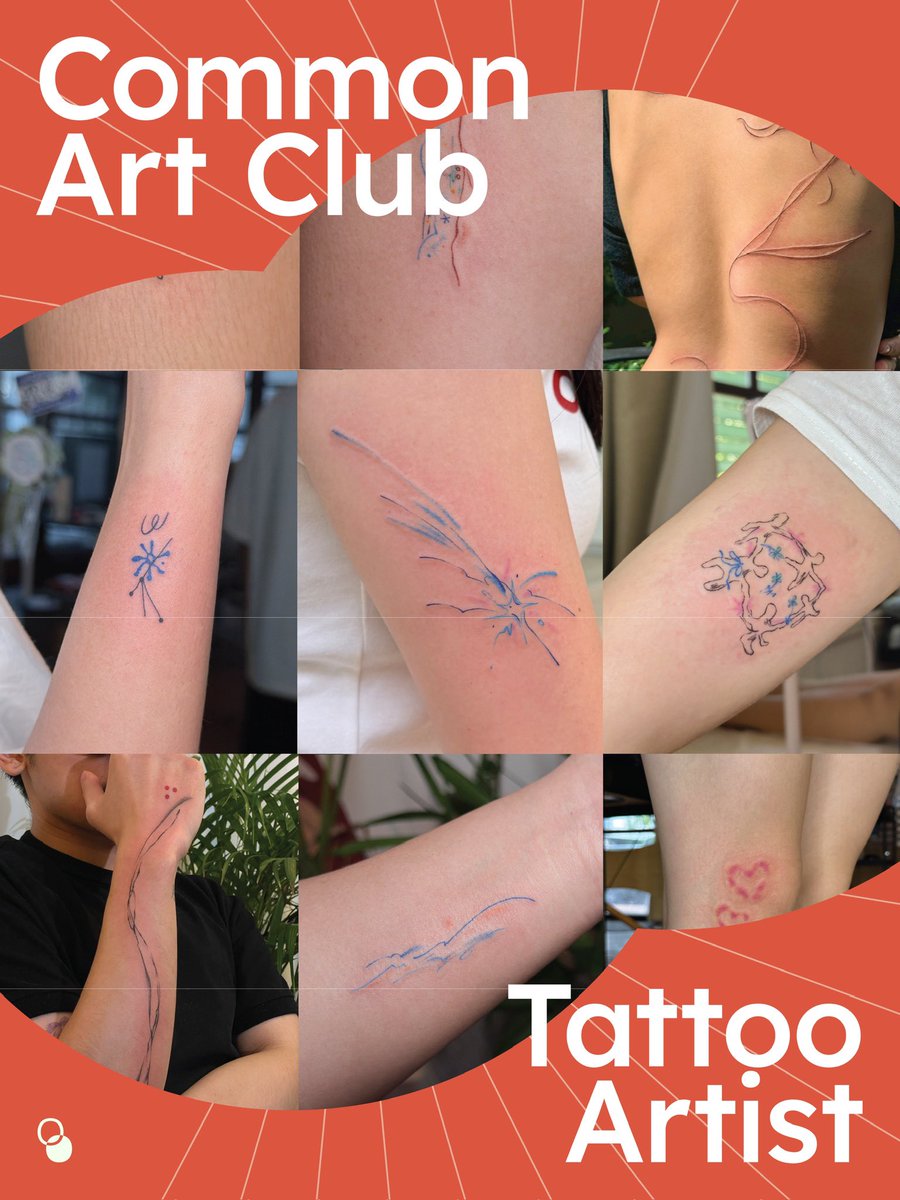 commonartclub's tweet photo. TATTOO ARTIST💭
@icehousetattoostudio x COMMON ART CLUB
แล้วเจอกันที่ COMMON ART CLUB
📅 เสาร์ที่ 4 เมษายน 2026
⏰ 11:00 – 23:00 น.
📍 515 Victory Hall ชั้น 3
#CommonArtClub2026 #commde #bkkevent #tattoo #party https://t.co/vFIQkIpUQM