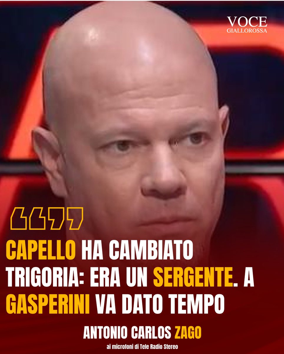 VoceGiallorossa's tweet image. 🗣️Zago: “Capello ha cambiato Trigoria: era un sergente. A Gasperini va dato tempo”

#ASRoma #Zago #Totti #Batistuta #Montella #Gasperini #Roma #Scudetto2001 #OperazioneNostalgia

vocegiallorossa.it/interviste/zag…