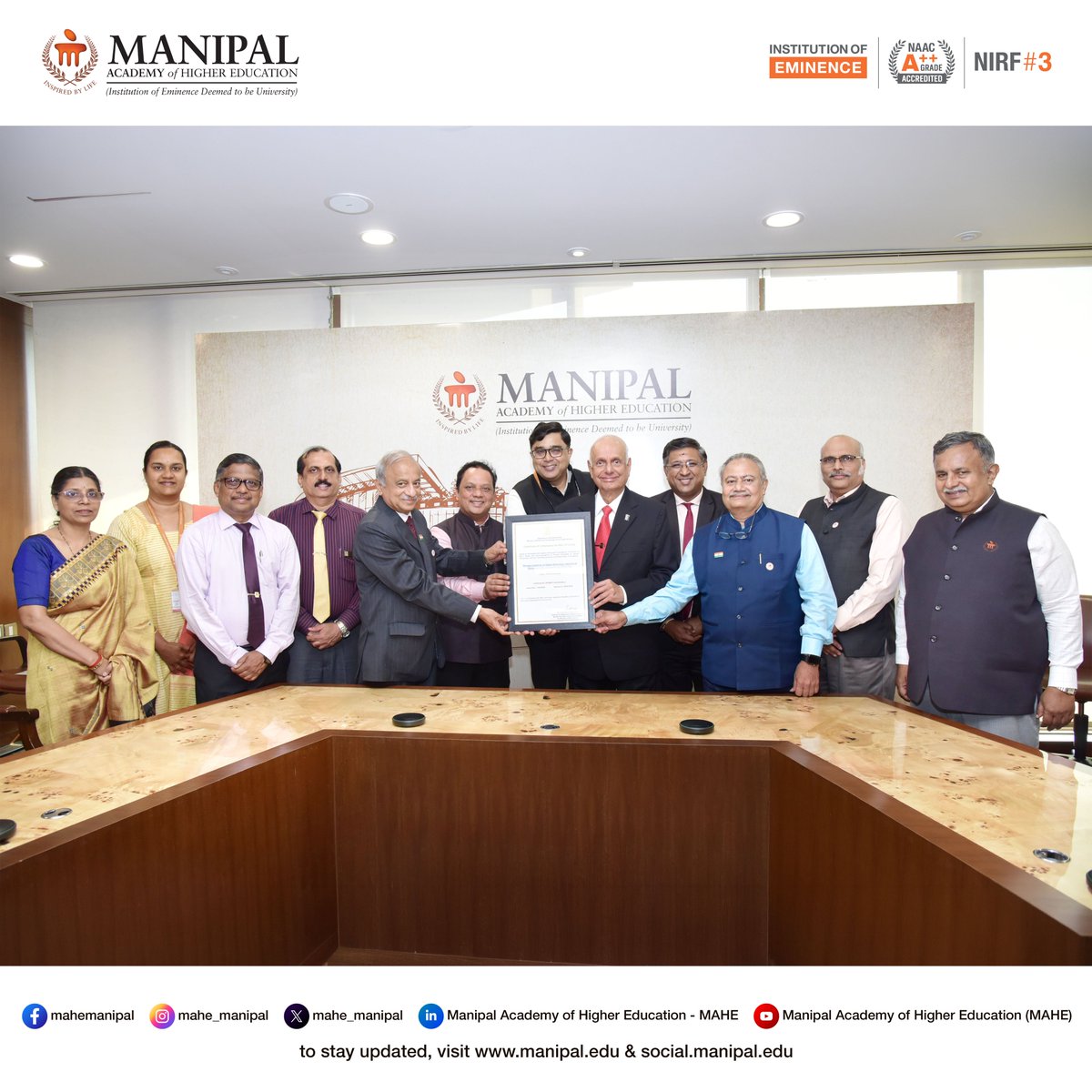 Manipal Academy of Higher Education tweet media