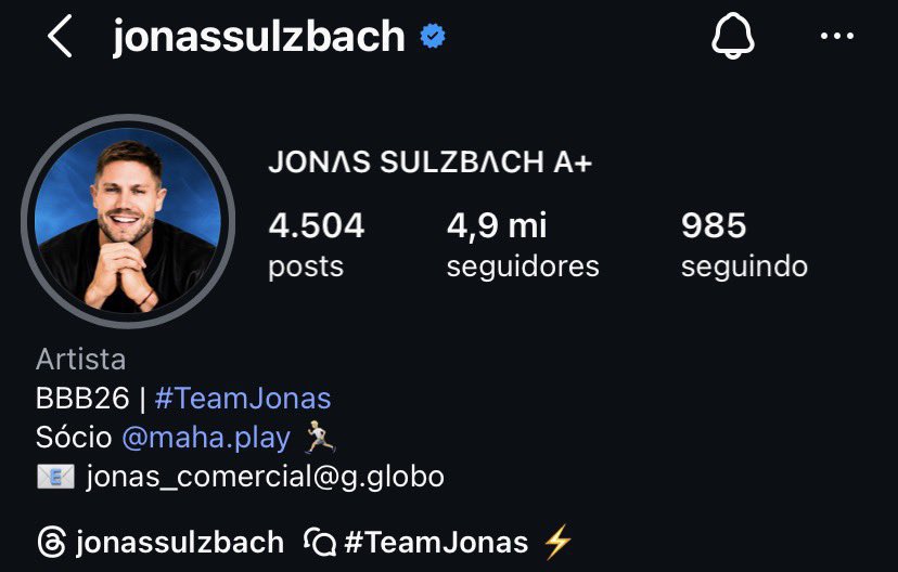 comentalaarii's tweet photo. Ele não PARAAAAA de crescer !!! Voaaaa   @JonasHSulzbach   💙⚡️ #BBB26 https://t.co/4ac9xcWeAB