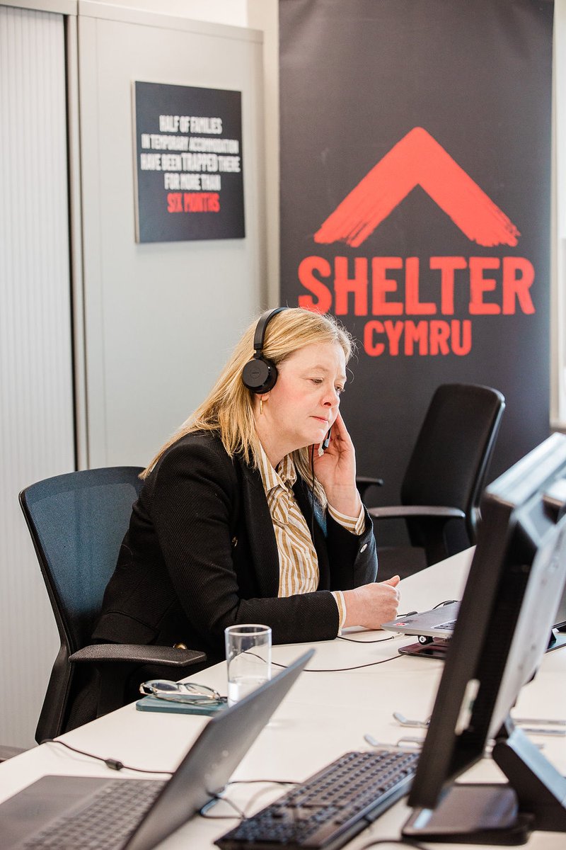 ShelterCymru's tweet photo. Today we were pleased to welcome Cabinet Secretary for Housing and Local government @JBryantWales to our new office in Swansea to spend some time with our advisers and hear more about our vital work to tackle the housing emergency in Wales. https://t.co/zBwq5BDaZM