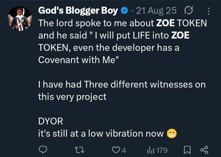 God's Blogger Boy tweet media