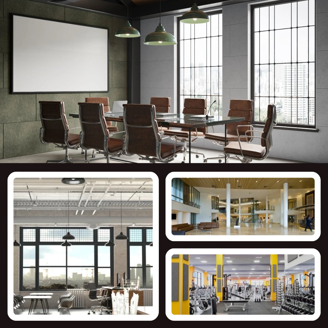 From offices to retail and hospitality, the right acoustic products can transform how a space feels and functions. Explore solutions built for today’s commercial interiors and see how easy it is to elevate your next project. hubs.ly/Q048s-8K0