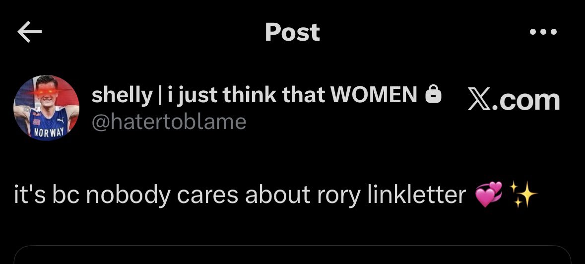 jakobingebrigtsenloverr • #1 3k Hater tweet media