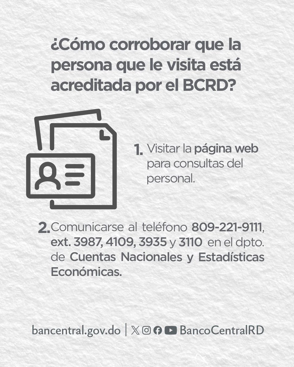 Banco Central de la República Dominicana tweet media