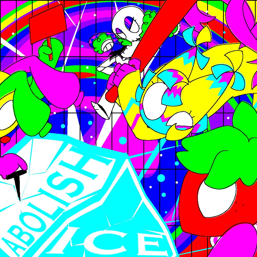 a bit experimental but. also because im pissed

cw for eyestrain + ice mention!!