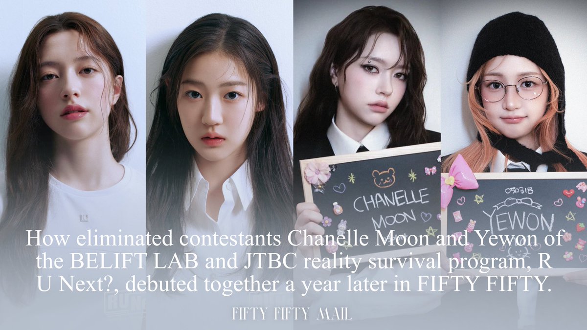 FIFTY FIFTY MAIL tweet media