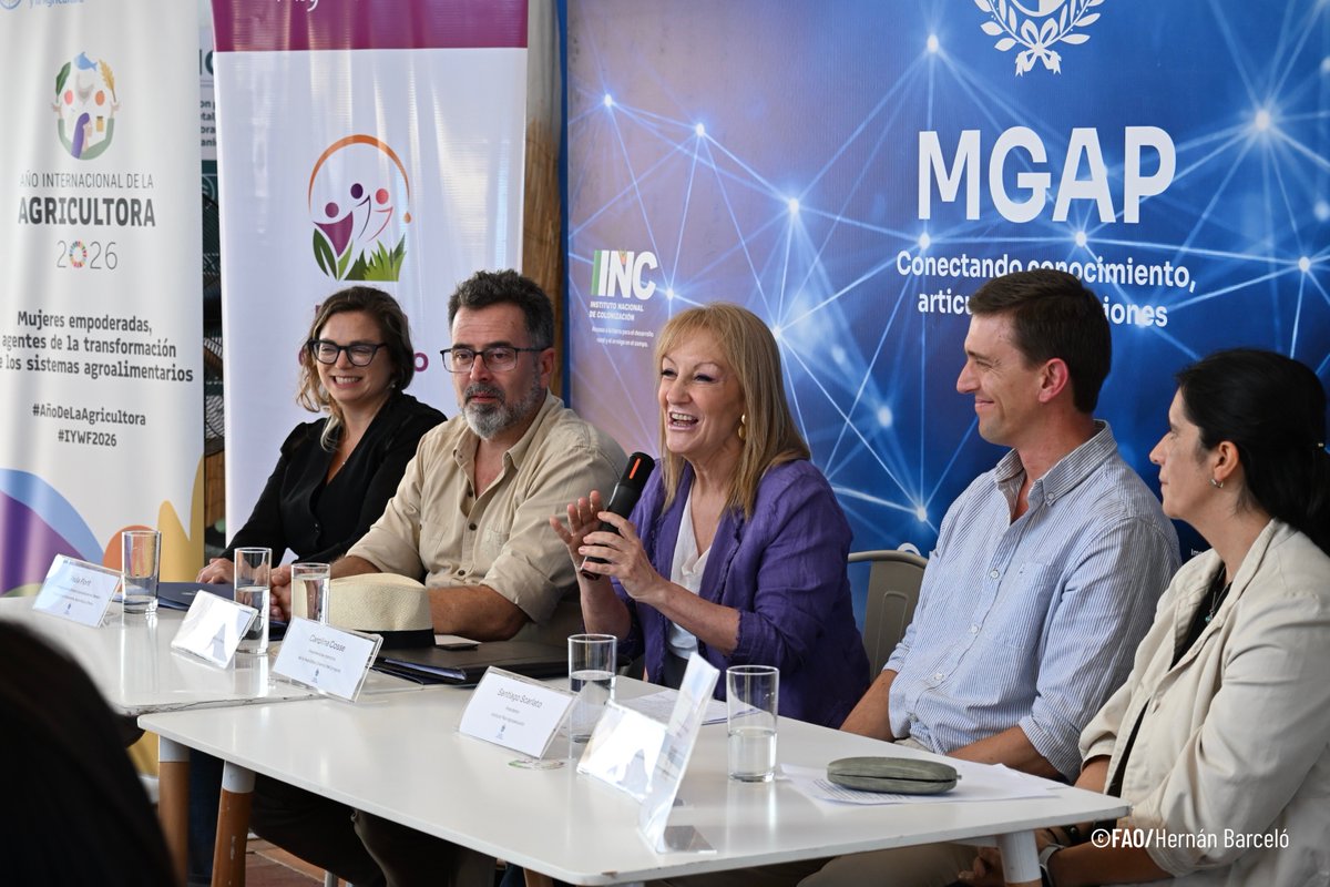 FAO en Uruguay tweet media