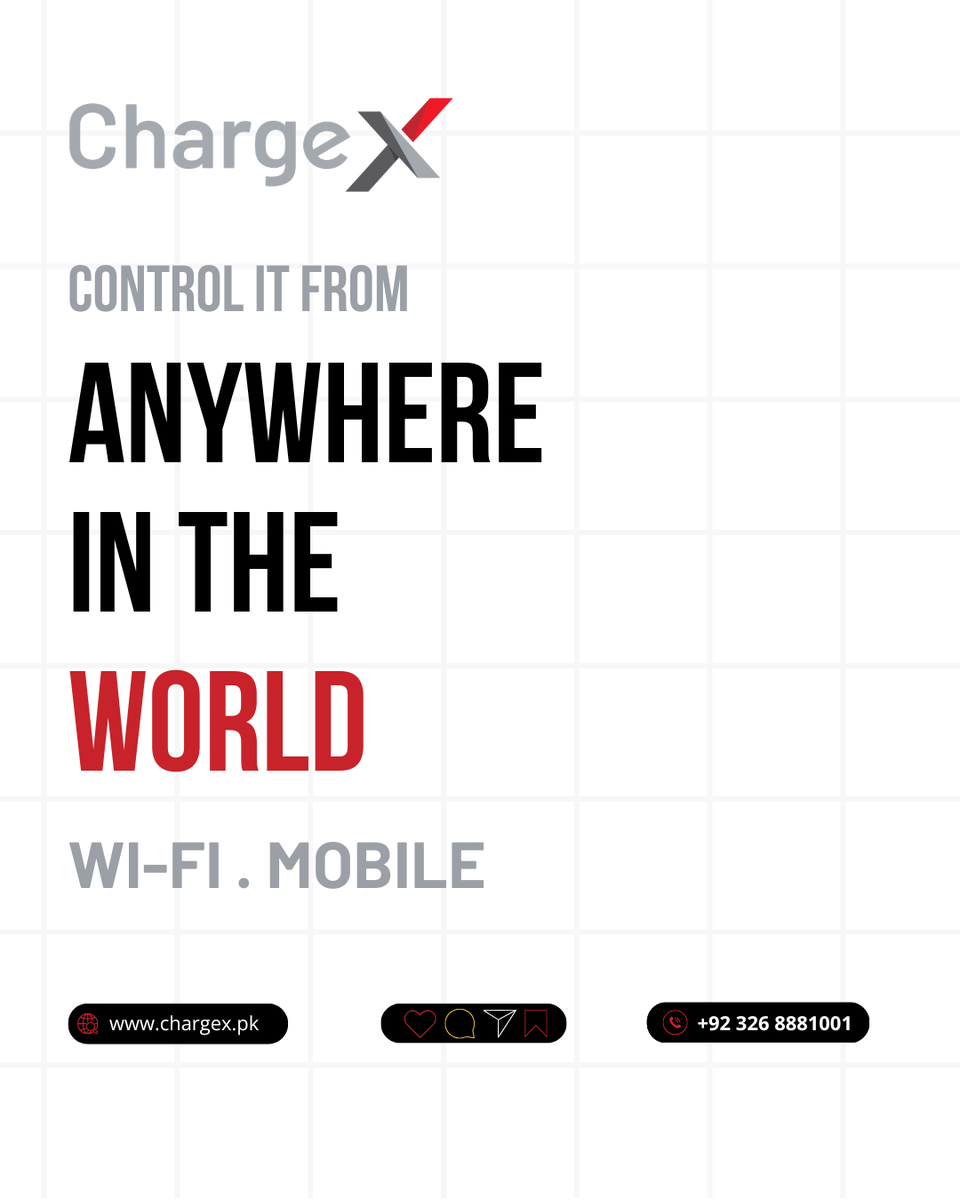 _Charge_X's tweet image. Total control, no borders.
With Wi‑Fi and mobile connectivity, ChargeX puts your battery’s intelligence in your pocket anywhere on earth. That’s the freedom of true smart power.
🔗 chargex.pk
#RemotePower #WiFiBattery #SmartControl #ConnectedEnergy #GlobalTech