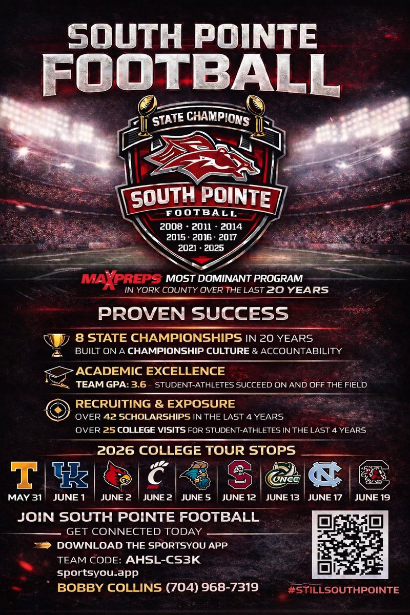 South Pointe Football tweet media