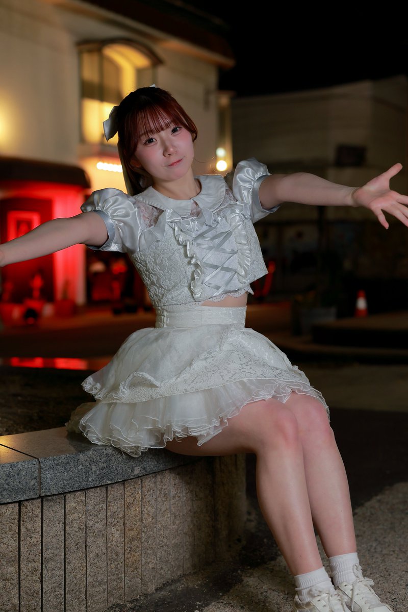 2026/3/26(木) 佐賀市656広場 ～ もくむつ ライブ～ 髪色大人っぽくていい感じ #SunnyHoney #さにはに☀☺️🤍🍖 ...
