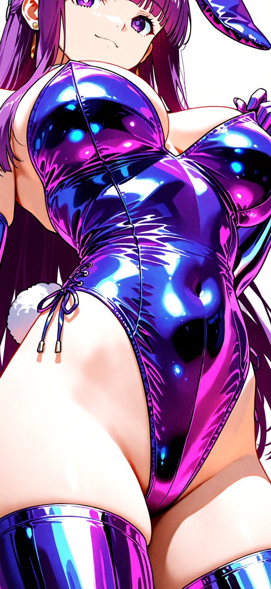 さっきのはおセンシ取られたので、肌の艶を消して見たパープルなうさぎさん
フェルン/葬送のフリーレン
Fern/Frieren: Beyond Journey's End

sfw