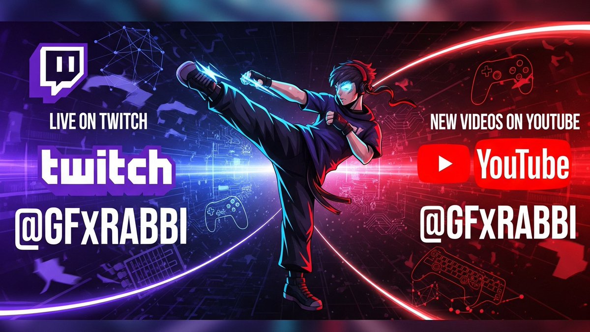 GfxRabbi's tweet image. 🚨 Creators, Streamers &amp;amp; Gamers 🔥

If you're on Kick, Twitch, or YouTube drop your latest stream link, epic clip, below!

Let's boost each other &amp;amp; grow the community!💥 

#Twitch #Kick #YouTubeGrowth