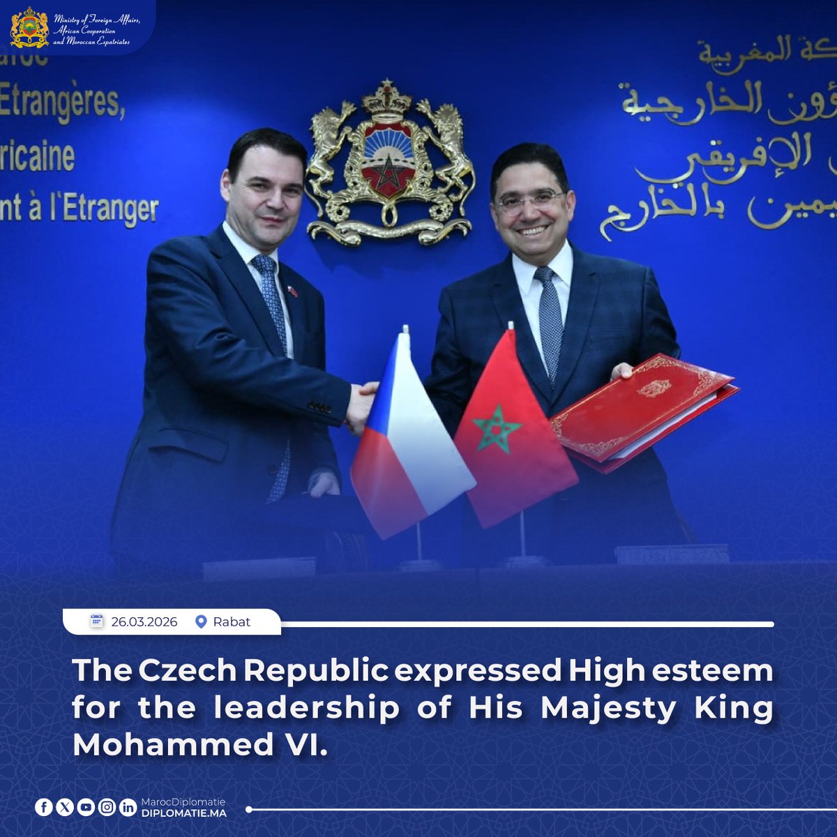 Moroccan Diplomacy 🇲🇦 tweet media