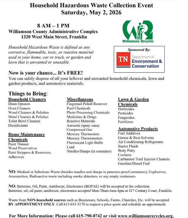 Williamson County Emergency Management Agency tweet media