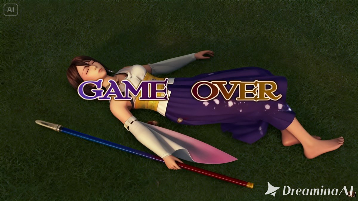 prasetya_j93824's tweet photo. Yuna ユウナ Final Fantasy X ファイナルファンタジーX is Defeated by some monster game over Ryona リョナ when yuna the Summonner is Travel try to defeated SIN. Expected see some Yuna Black Bra ブラジャー Visible cover her boobs when she wears long skirt #playstation #Rpg #squreenix https://t.co/yeHHV8mQoe