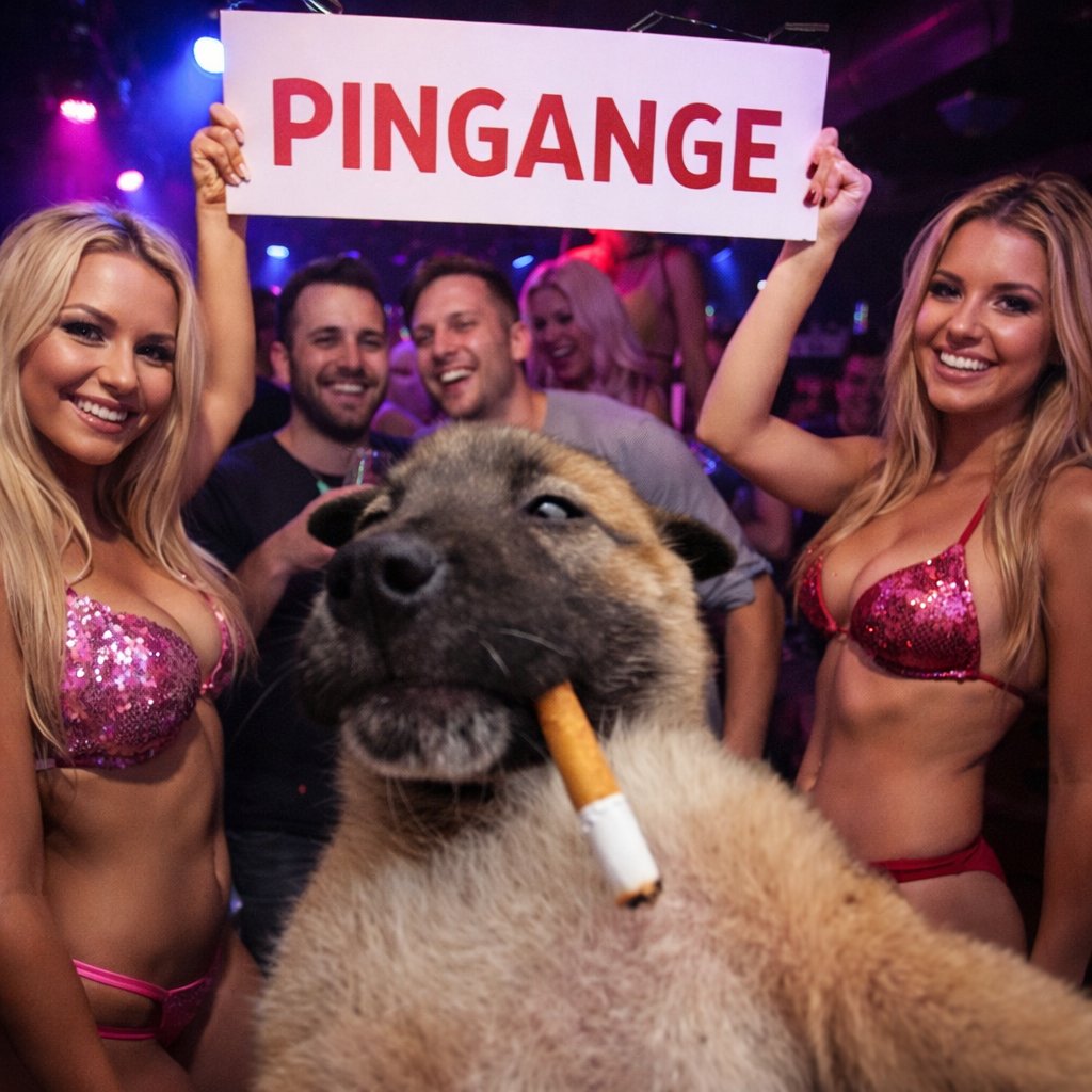 Everyone wants to hang out with PINGANGE, we're a hit! We'll be seen everywhere together!