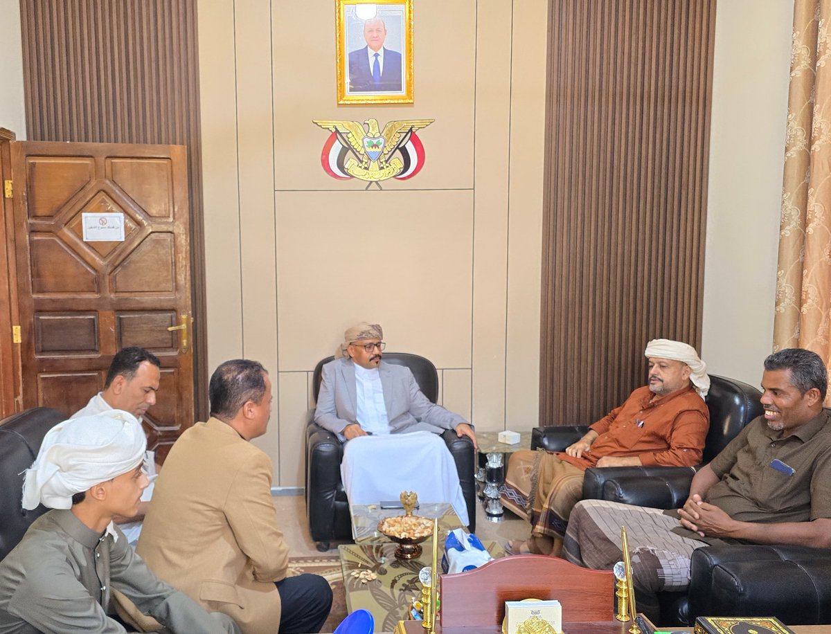 مصلحة شؤون القبائل بوادي وصحراء حضرموت tweet media