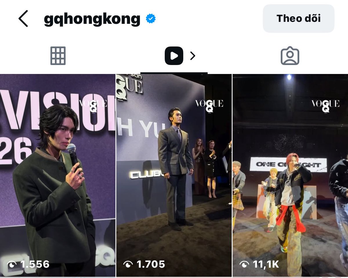 Sbps good job👏🏻❤️‍🔥! The red carpet video has reached 171K views &amp; is also the most viewed &amp; most liked video of tonight’s event 🔥💚

Now let’s keep boosting the engagement for the 2nd video on GQ HK’s IG✨

WIN WITH VOGUE GQ HK

#doublevision2026xWin
#doublevision2026
#winmetawin