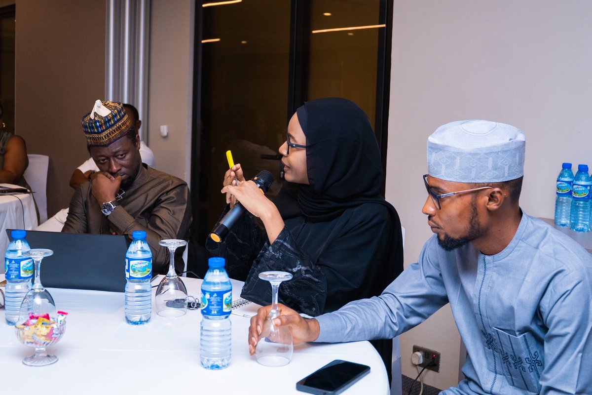 datharm_org's tweet photo. At the Digital RMET/Nigeria Resource Coordination Platform dissemination workshop, our Founder/CEO, Amina Ahmad K.U. Nagogo, outlined the development roadmap of the RMET platform, highlighting its key features and the deliberate process behind its design. 

1/5 https://t.co/ZtSpUBOE0c