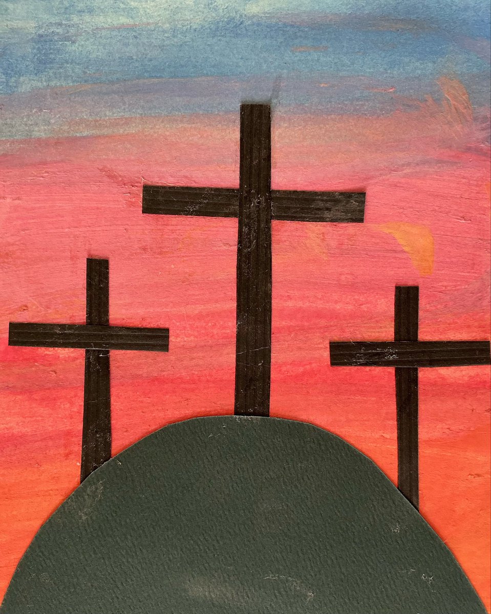 SJLCARDIFF's tweet photo. Connecting with nature and creativity this Holy Week #Year3and4StWinifred #FindingPeace #Ethical #Creative @SJLCARDIFF @CAFODSchools https://t.co/sOZWi8IgFQ