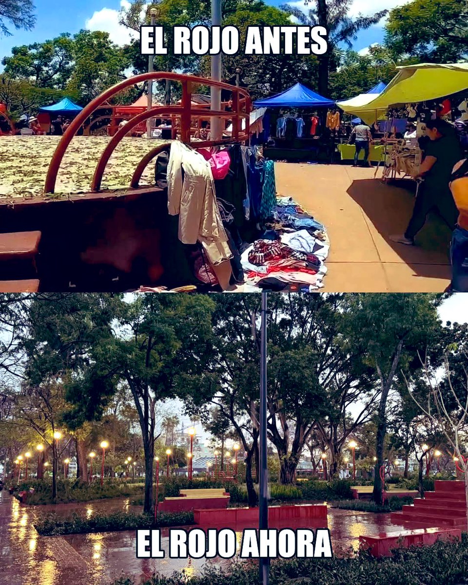 El #ParqueRojo es mucho más que un punto de encuentro 🌳✨

Hoy lo recorrí junto a nuestra 💜 Alcaldesa y confirmé algo:
cuando se rediseña un espacio, también se transforma la forma en que convivimos.

Aquí se humaniza la política y la ciudad vuelve a ser de su gente.