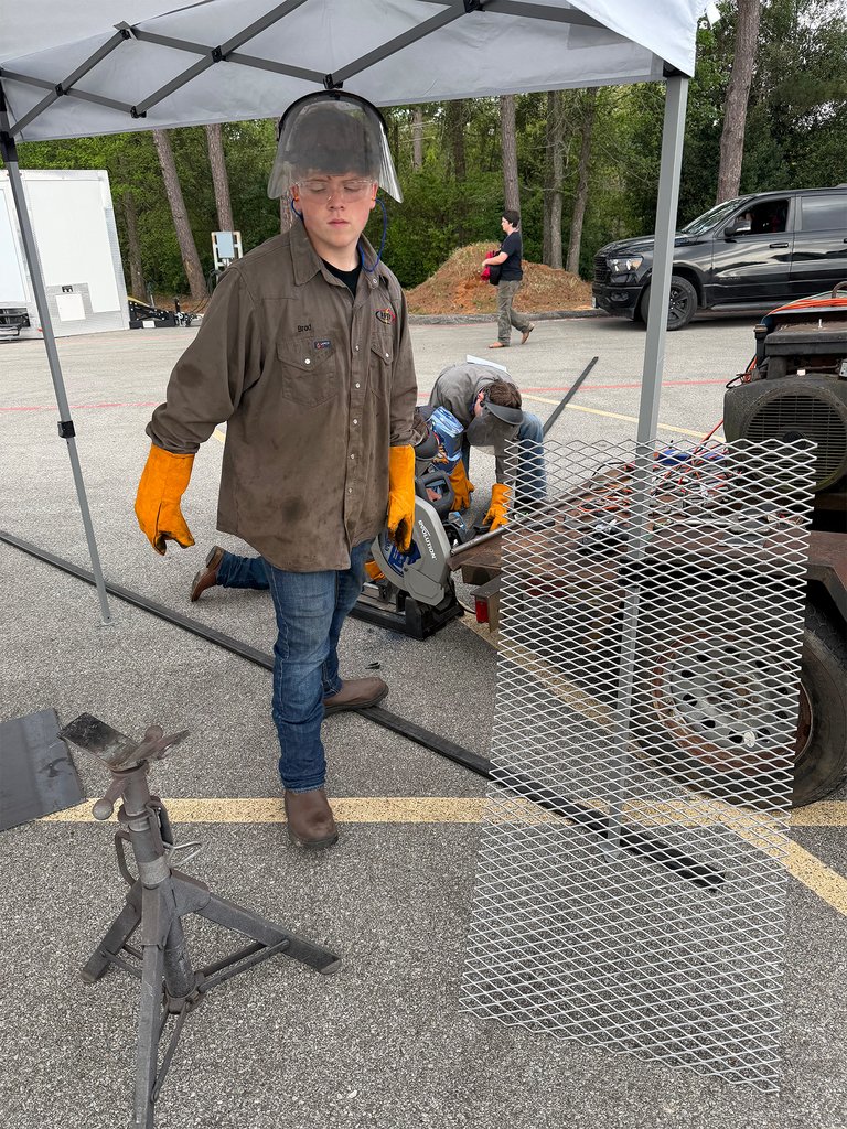 OvertonISD's tweet photo. We are proud to recognize four of our outstanding Overton ISD Ag Mechanics/Welding students—Brayden Spiecher, Mason McMillan, Aiden Self, and Carter Smith—for representing our district at the Dragon Classic Build-Off welding competition https://t.co/h6Qu5ZFS7o
