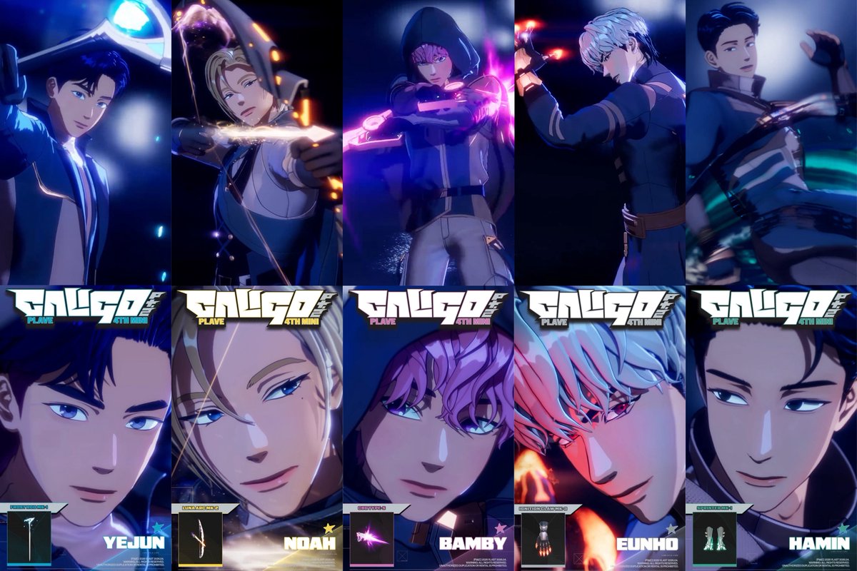 PLAVE
4th Mini Album
'Caligo Pt.2'
 
Visual Sampler A : PLAVE, Gear Up