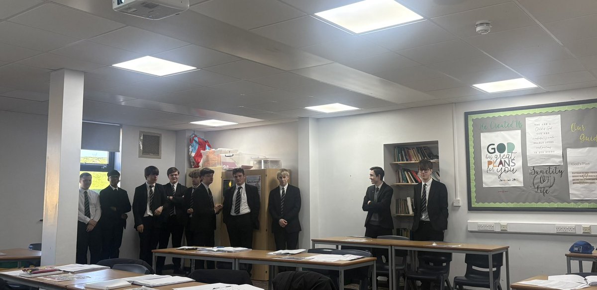 RE at St Cuthbert's High School tweet media