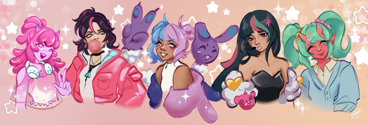 If Fortnite ever goes down I’m taking these divas with me 💗
#fortnite #fortniteart