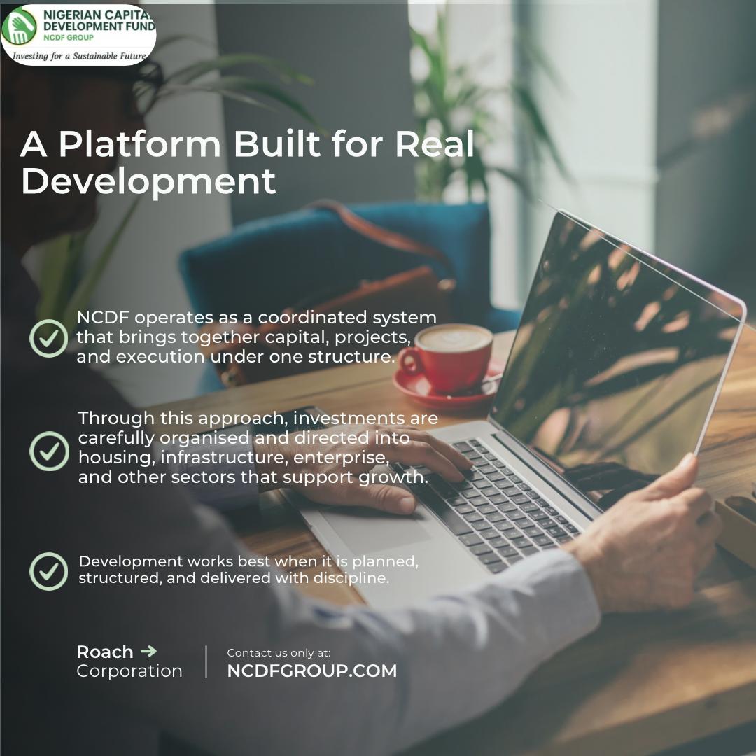 NCDFGroupPlcNIG's tweet photo. Plans into progress.

At Nigerian Capital Development Fund (NCDF Group), every blueprint drives sustainable growth and real impact across Africa.

#NCDFGroup #ImpactInvesting #BuildTheFuture https://t.co/JL08BzB38x