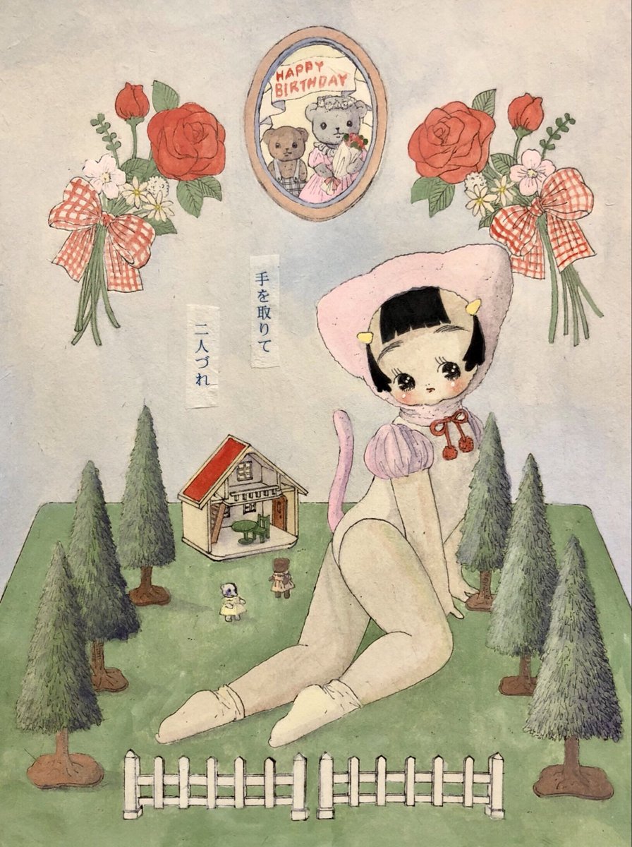 川北すピ子原画◯イラスト昭和レトロ銭湯河童少女 【公式通販】
