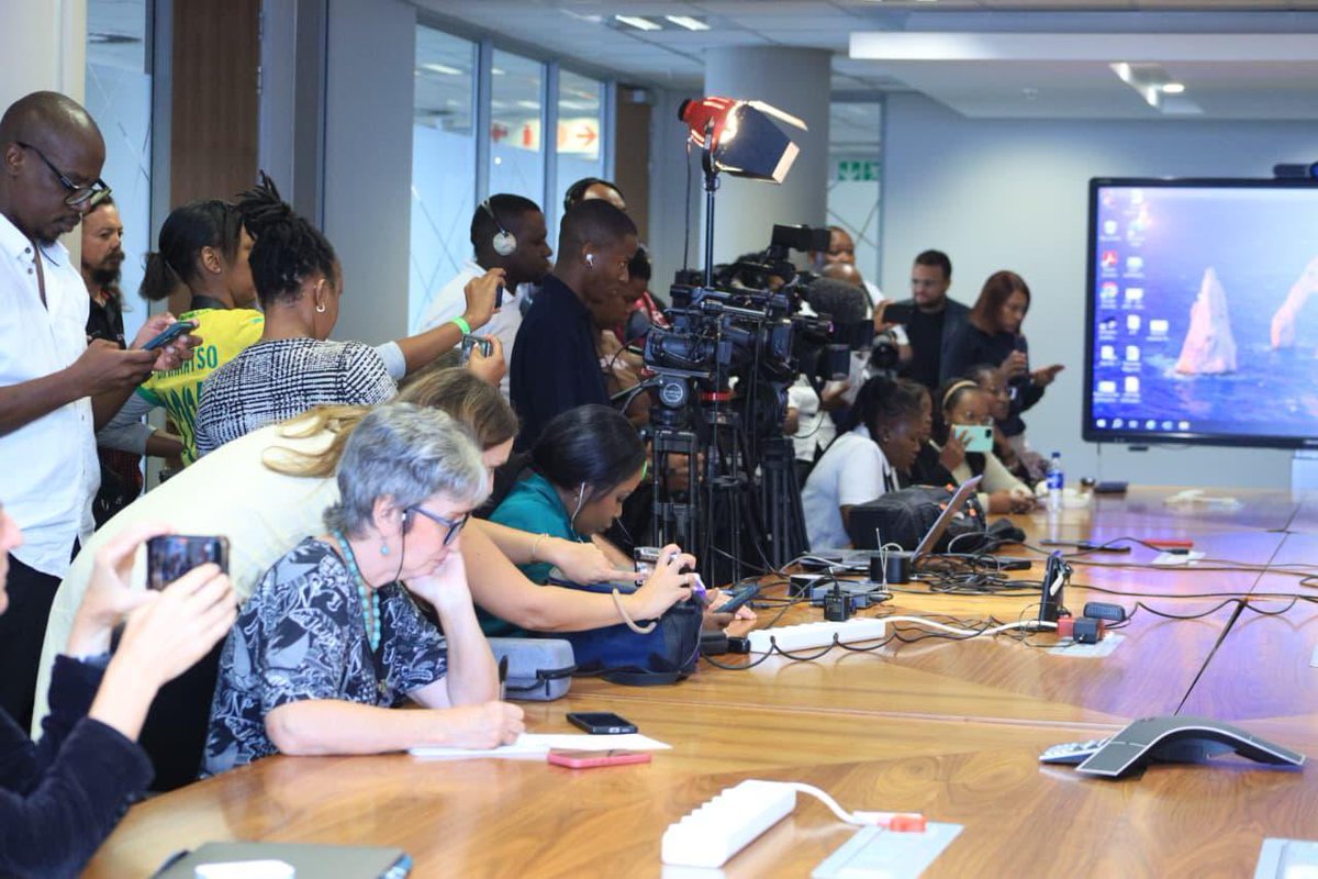 Today , as the Multiparty Coalition Government held a media briefing outlining key priorities for 2026/27 budget , with a string focus on combating corruption and strengthening accountability 
<a href="/CityTshwane/">City of Tshwane</a>