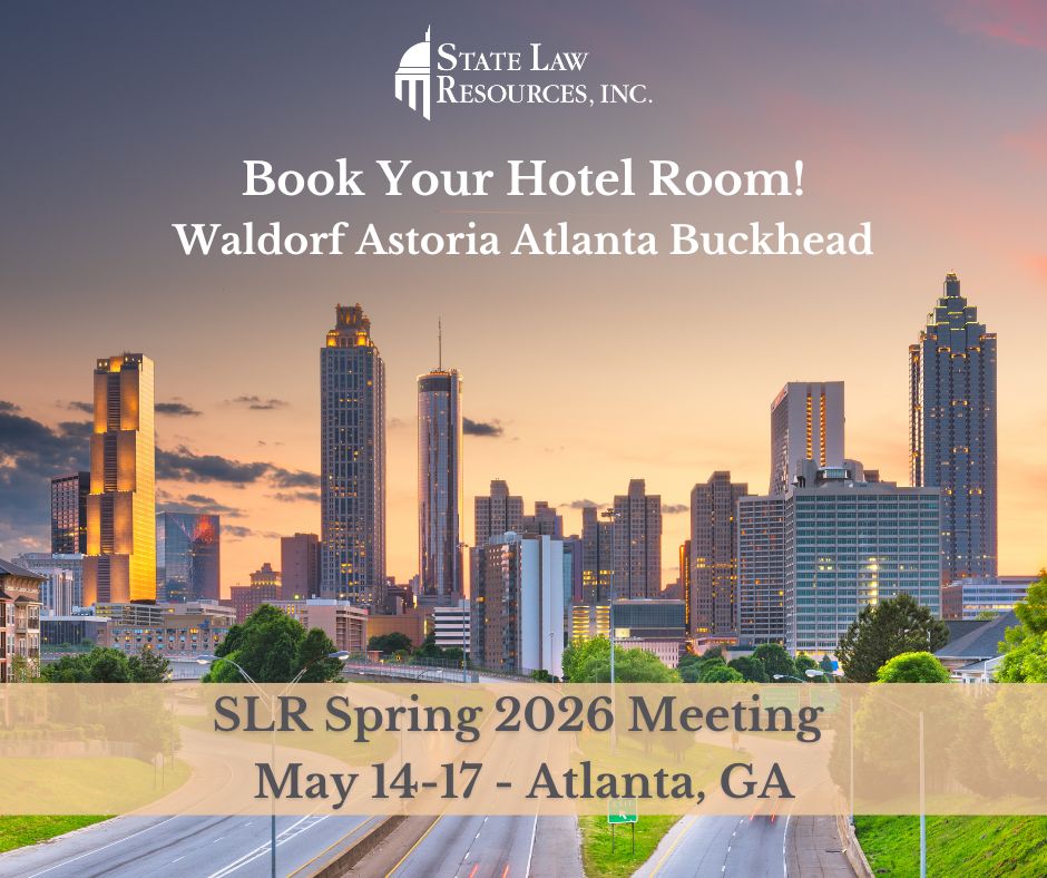 Don't forget to book your hotel room at the Waldorf Astoria Atlanta Buckhead for the SLR Spring Meeting! For more information on registration, the meeting agenda, room reservations, and other details, please visit the 2026 Spring Meeting Page on our website. #SLRSpring2026