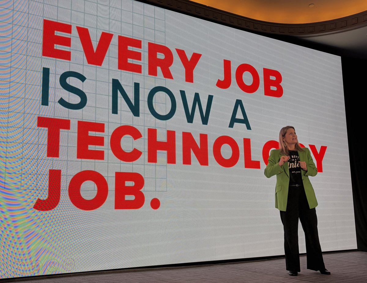 Liz Shuler tweet media