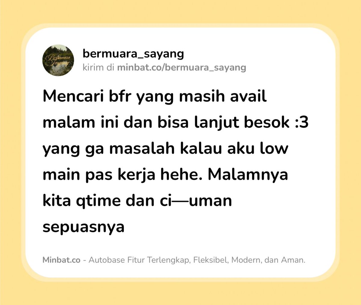 BERMUARA. tweet media