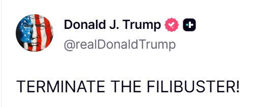 Commentary Donald J. Trump Posts From Truth Social tweet media