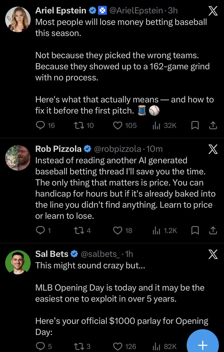 ScottWGregory's tweet photo. @robpizzola Funny that my algo proceeds to sandwich you between these tweets. https://t.co/El7Idf3uEH