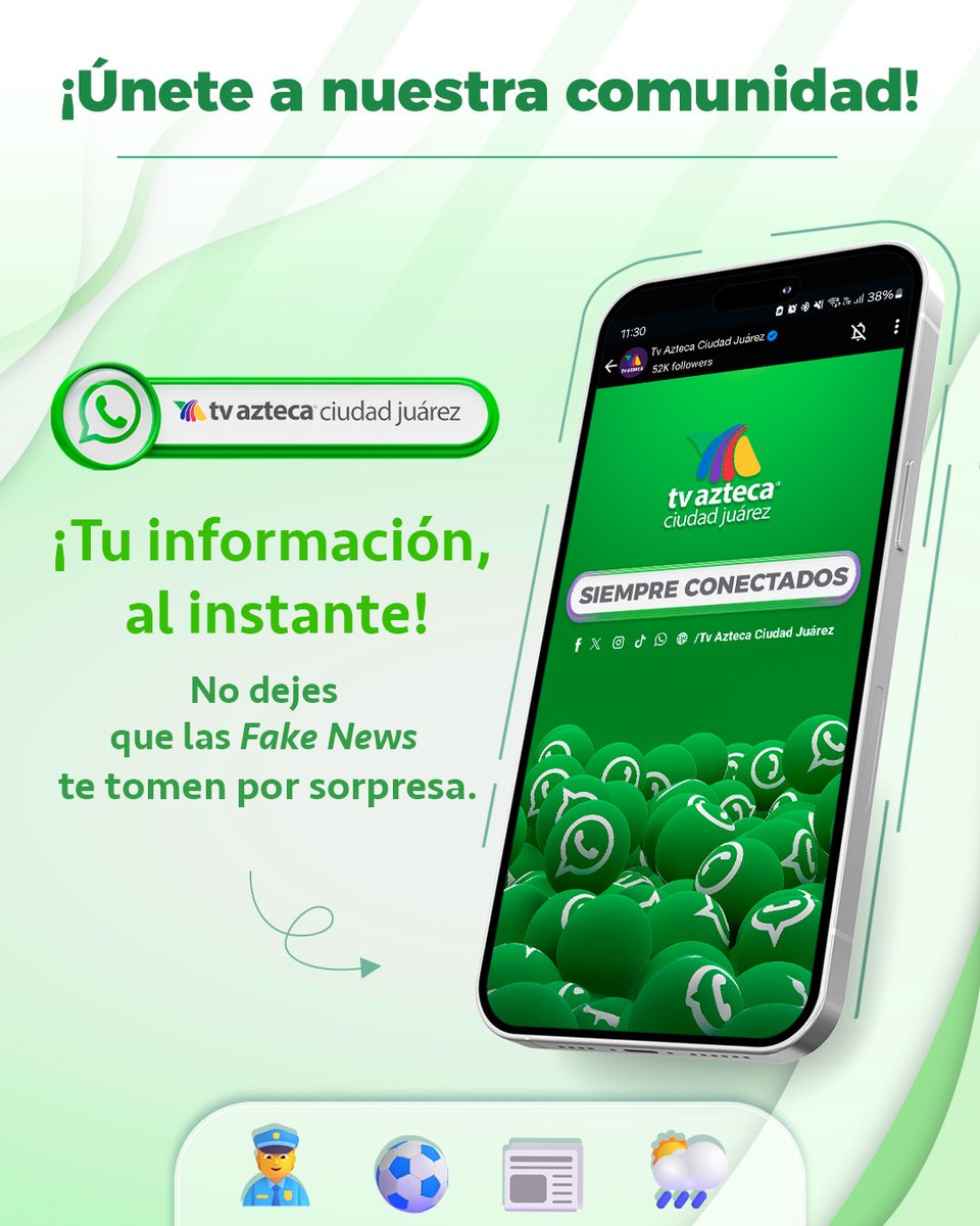 TV Azteca Ciudad Juárez tweet media