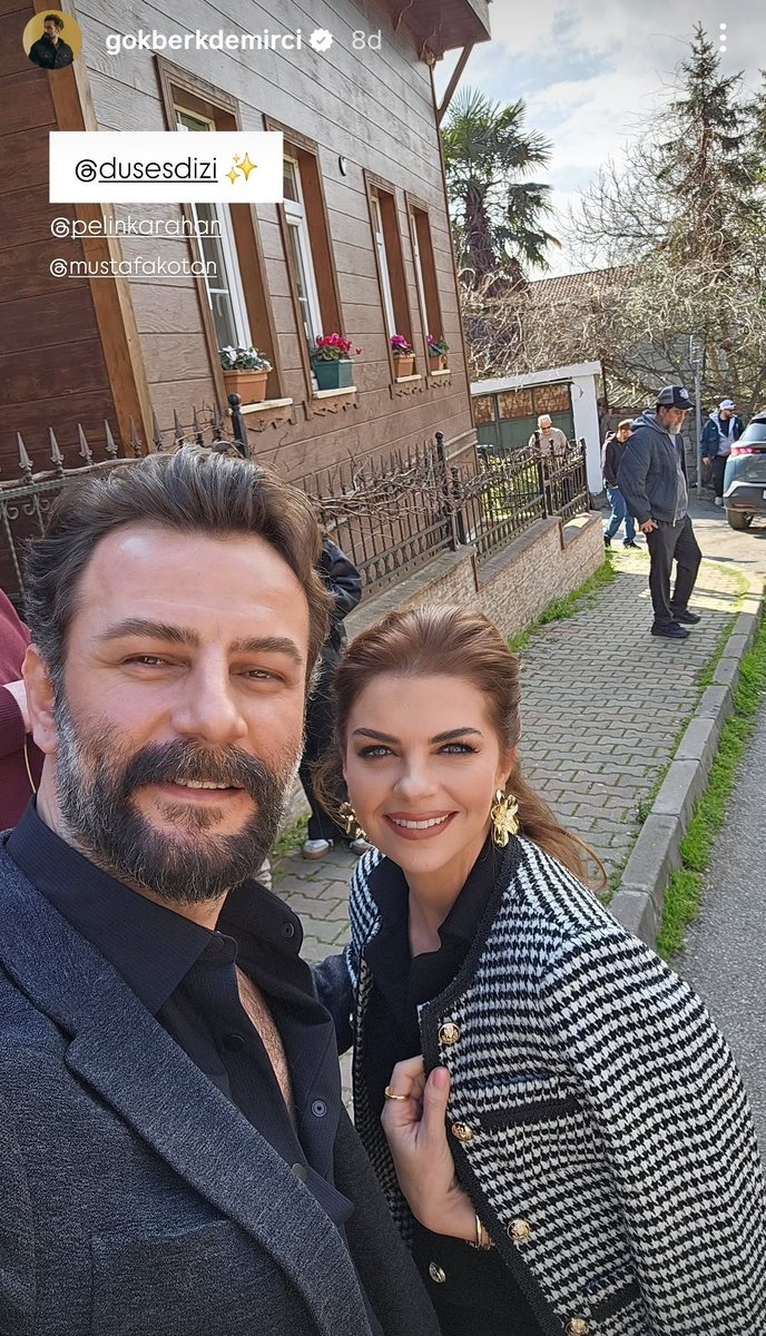 #DüşesDizi setinden kareler📸💖.

#GökberkDemirci #Taylan