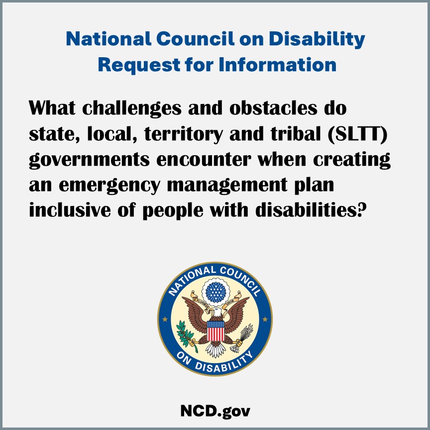 National Council on Disability (NCD) tweet media