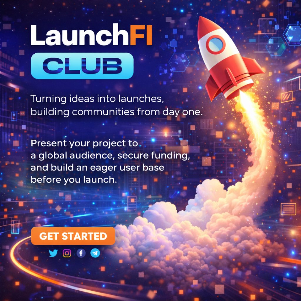 launchficlub's tweet image. Securing funding and building a base.

#LaunchFi