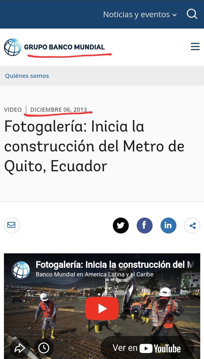 bermeojp's tweet photo. @OrdazElmo Hay gente tan ignorante, que vive en distopia, y no sabe, que el mundo imaginario sobre el que quiere incidir, lo termina igualmente perjudicando.
Foto: Banco Mundial, 6 de diciembre de 2013 (¡2013!). https://t.co/BqGkInkTK8