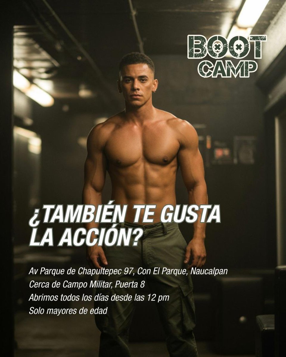 Boot Camp (Erotika Campo Militar) tweet media