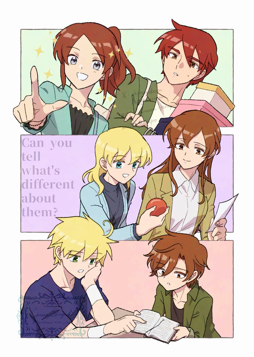 おや？　みんなのようすが…

#勇ブレ
#エイプリルフール