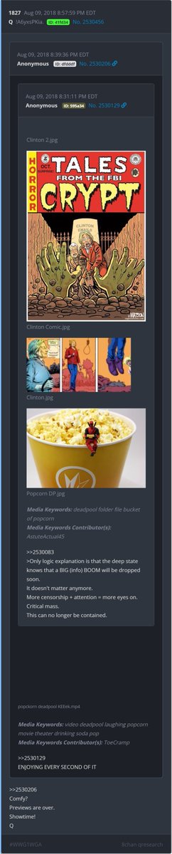 Deb's Q-Tarded Garbage tweet media